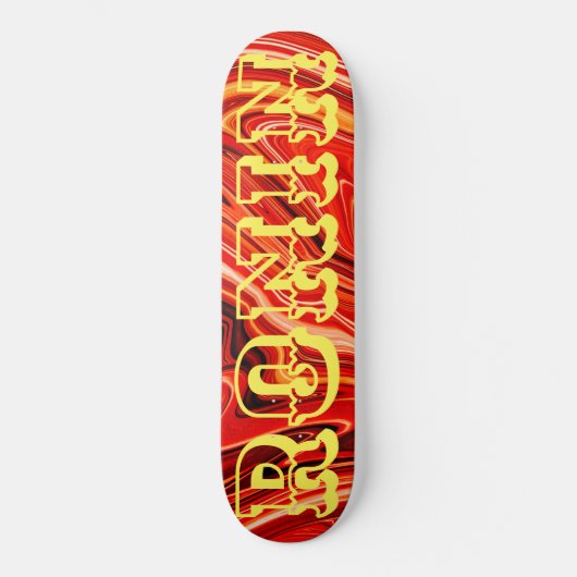 Heet Lava RONIN ORIGINEEL Skateboard (Voorkant)