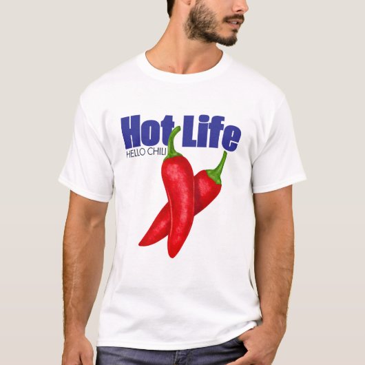 Heet leven t-shirt (Voorkant)
