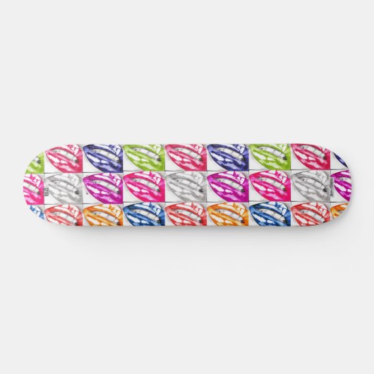 Heet Lips pop-skateboard Skateboard (Horizontaal)