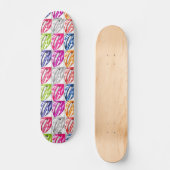 Heet Lips pop-skateboard Skateboard (Voorkant)