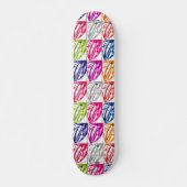 Heet Lips pop-skateboard Skateboard (Voorkant)