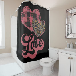 Heet Love Valentijnse  Home Decor Shower Curtain Douchegordijn