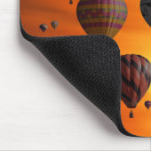 Heet luchtballon in vliegmuismatje muismat (Hoek)