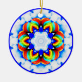 Heet luchtballon Kaleidoscope Ornament (Voorkant)
