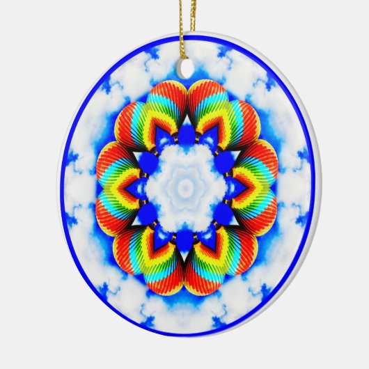 Heet luchtballon Kaleidoscope Ornament (Links)