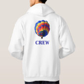 Heet luchtballon Kruimelrog Sweatshirt (Achterkant)