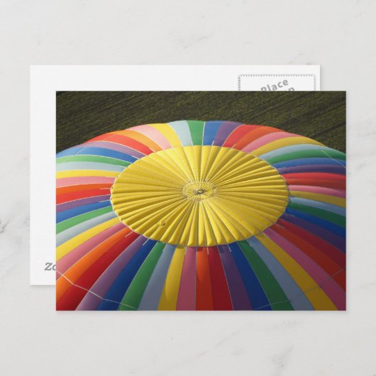 Heet-luchtballon, nabij Methven, Canterbury 2 Briefkaart (Voorkant / Achterkant)