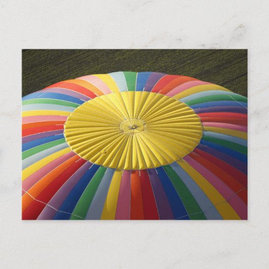 Heet-luchtballon, nabij Methven, Canterbury 2 Briefkaart (Voorkant)