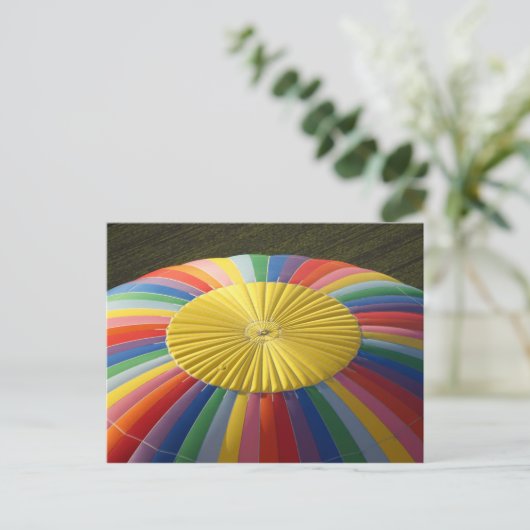 Heet-luchtballon, nabij Methven, Canterbury 2 Briefkaart (Staand voorkant)