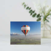 Heet-luchtballon, nabij Methven, Canterbury 3 Briefkaart (Staand voorkant)