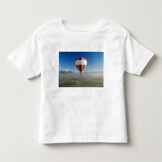 Heet-luchtballon, nabij Methven, Canterbury 3 Kinder Shirts (Voorkant)
