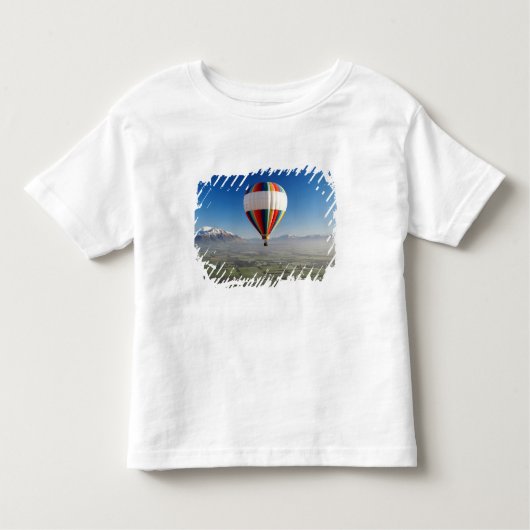 Heet-luchtballon, nabij Methven, Canterbury 3 Kinder Shirts (Voorkant)