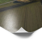 Heet-luchtballon, nabij Methven, Canterbury Foto Afdruk (Hoek)