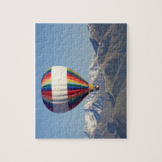 Heet-luchtballon, nabij Methven, Canterbury Legpuzzel (Verticaal)