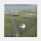 Heet-luchtballon, nabij Methven, Canterbury Magneet (Voorkant)