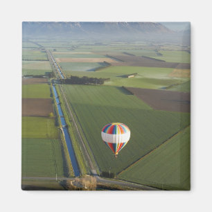 Heet-luchtballon, nabij Methven, Canterbury Magneet