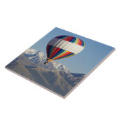 Heet-luchtballon, nabij Methven, Canterbury Tegeltje (Zijkant)