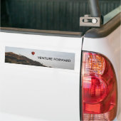 Heet luchtballon om het leven te vieren bumpersticker (Op Truck)