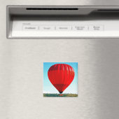 Heet luchtballon om het leven te vieren magneet (Insitu (Vaatwasser))