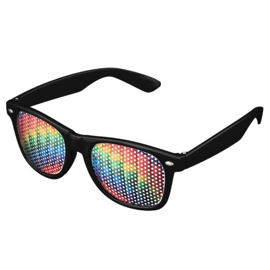 Heet luchtballon retro zonnebril (Gekanteld)