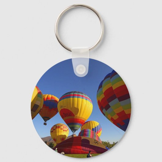 Heet luchtballon sleutelhanger (Voorkant)