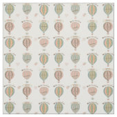 Heet luchtballonnen, Floral Stof (Swatch)