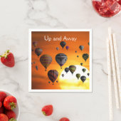 Heet luchtballonnen in servetten (Insitu)