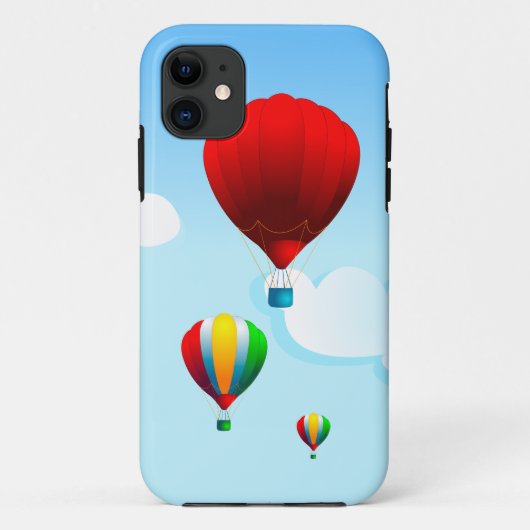 Heet luchtballonnen, iPhone 5 hoesje (Achterkant)
