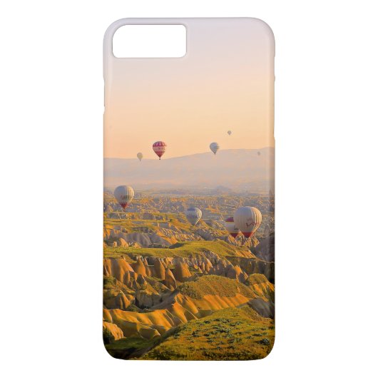 Heet luchtballonnen over een prachtig robuust terr Case-Mate iPhone case (Achterkant)
