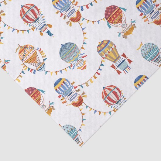 Heet Luchtballonnen Tissuepapier (Detail)
