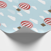 Heet-luchtballonnen Wrapping Gift Paper Cadeaupapier (Hoek)