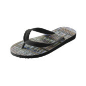 Heet, maar niet in beweging kinder teenslippers (Schuin)