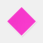 Heet Magenta Effen Kleur Servet (Hoek)