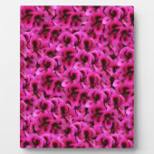 Heet magenta Geranium Flowers Fotoplaat (Voorkant)