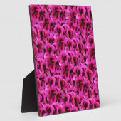 Heet magenta Geranium Flowers Fotoplaat (Zijkant)