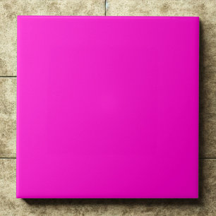 Heet Magenta Neon Accent #ff00cc Tegeltje