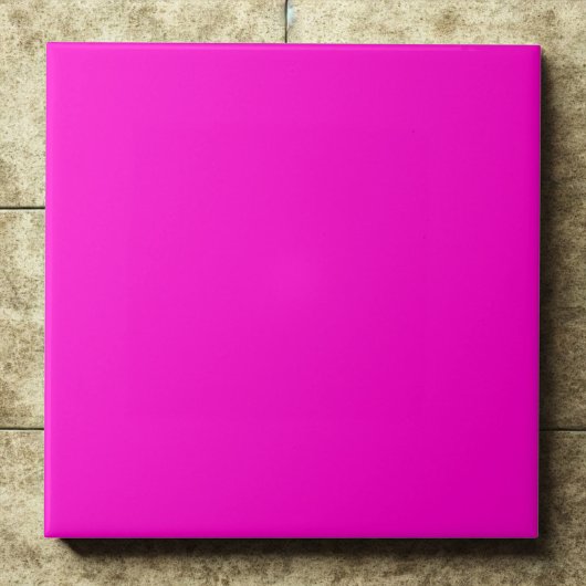 Heet Magenta Neon Accent #ff00cc Tegeltje