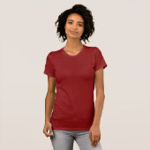 Heet mama. (backstyle) t-shirt (Voorkant volledig)