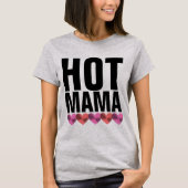 HEET MAMA DAMES T-SHIRT (Voorkant)