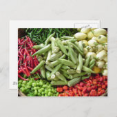 Heet Materiaal - de Afrikaanse Peper van de Briefkaart (Voorkant / Achterkant)