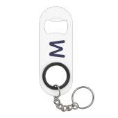 Heet Meester Gezagvoerder Mini Flessenopener (Achterkant)