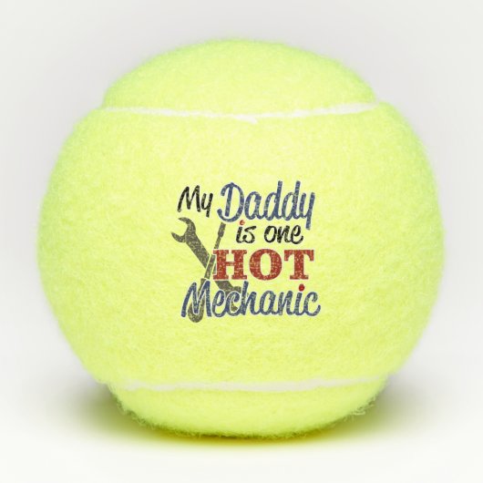 Heet Meester Monteur Tennisballen (Voorkant)