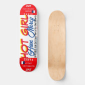 HEET MEISJE JMT PARIJS 8 1/4" Skateboard Deck (Voorkant)
