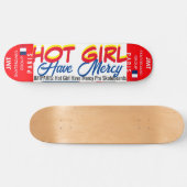 HEET MEISJE JMT PARIJS 8 1/4" Skateboard Deck (Horizontaal)