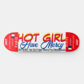 HEET MEISJE JMT PARIJS 8 1/4" Skateboard Deck (Horizontaal)