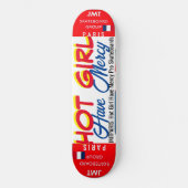 HEET MEISJE JMT PARIJS 8 1/4" Skateboard Deck (Voorkant)