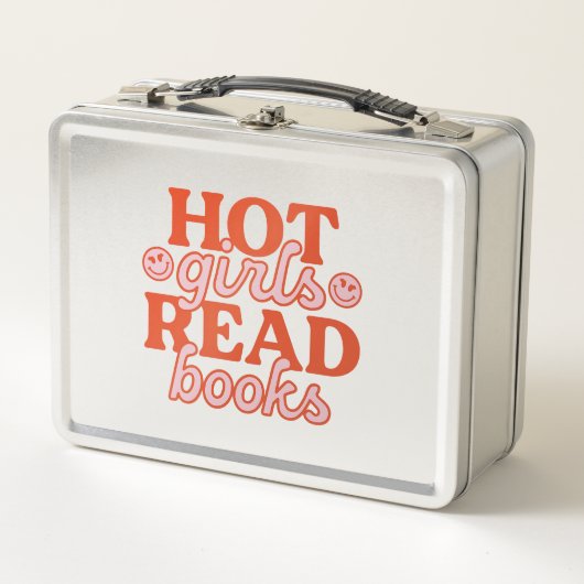 Heet meisje leest boeken (Voorkant)
