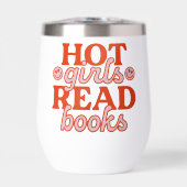 Heet meisje leest boeken (Voorkant)