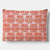 Heet meisje leest boeken etui (Voorkant)