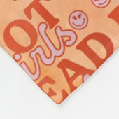 Heet Meisje Leest Boeken Fleece Deken (Hoek)